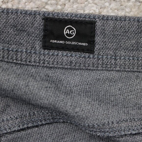 AG Adriano Goldschmied Jeans Mens 34x32 Black Tellis Modern Slim Straight Denim - Picture 12 of 15